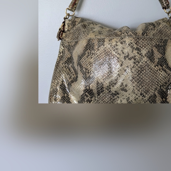 Kate Spade Python-Embossed Leather Bag - Picture 2 of 11